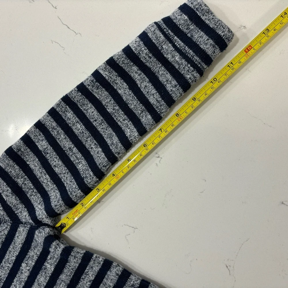 Striped Navy and Gray Kids Top